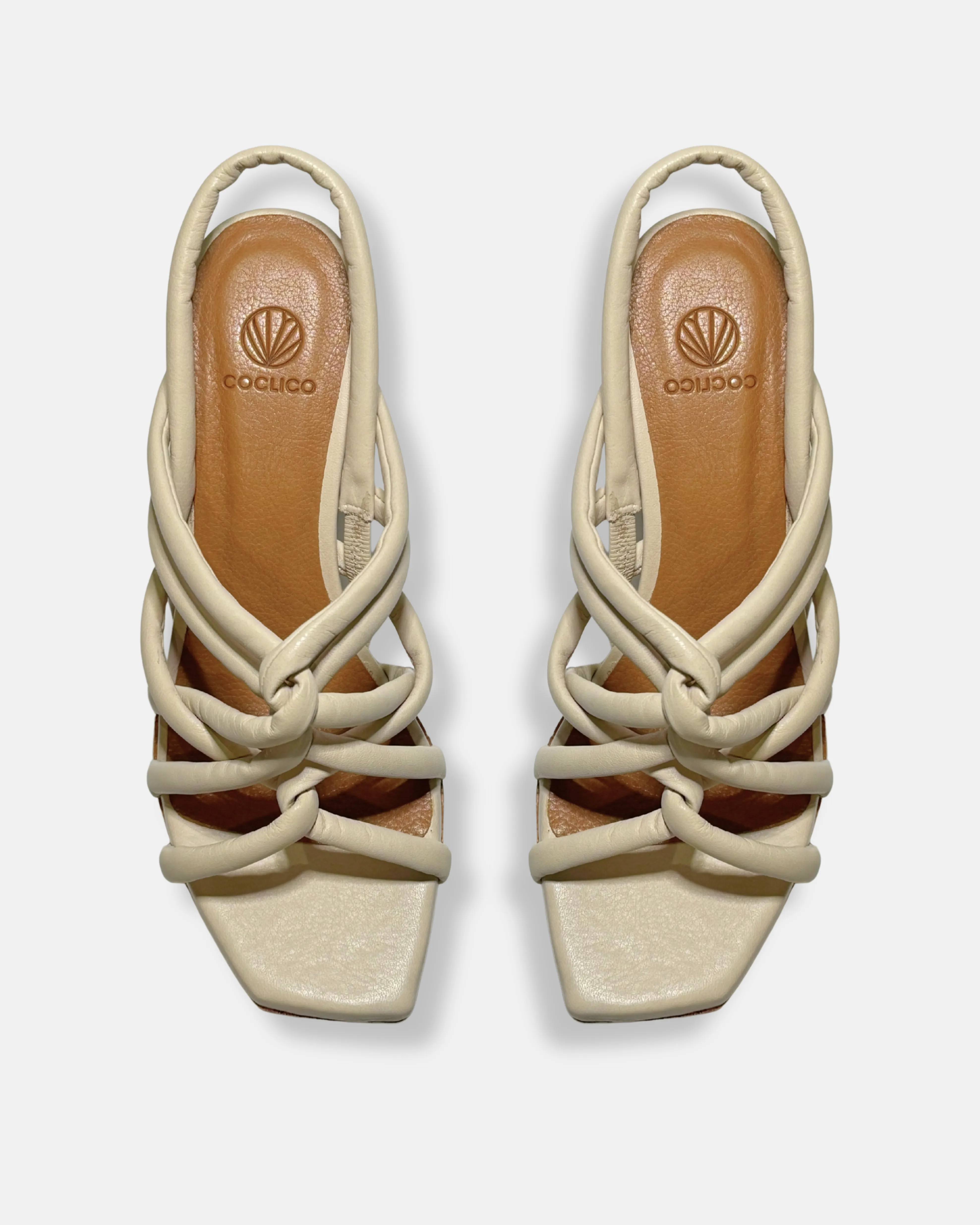 Archive Sale - Tanika Platform Sandal Latte sold by COCLICO product image thumbnail 2