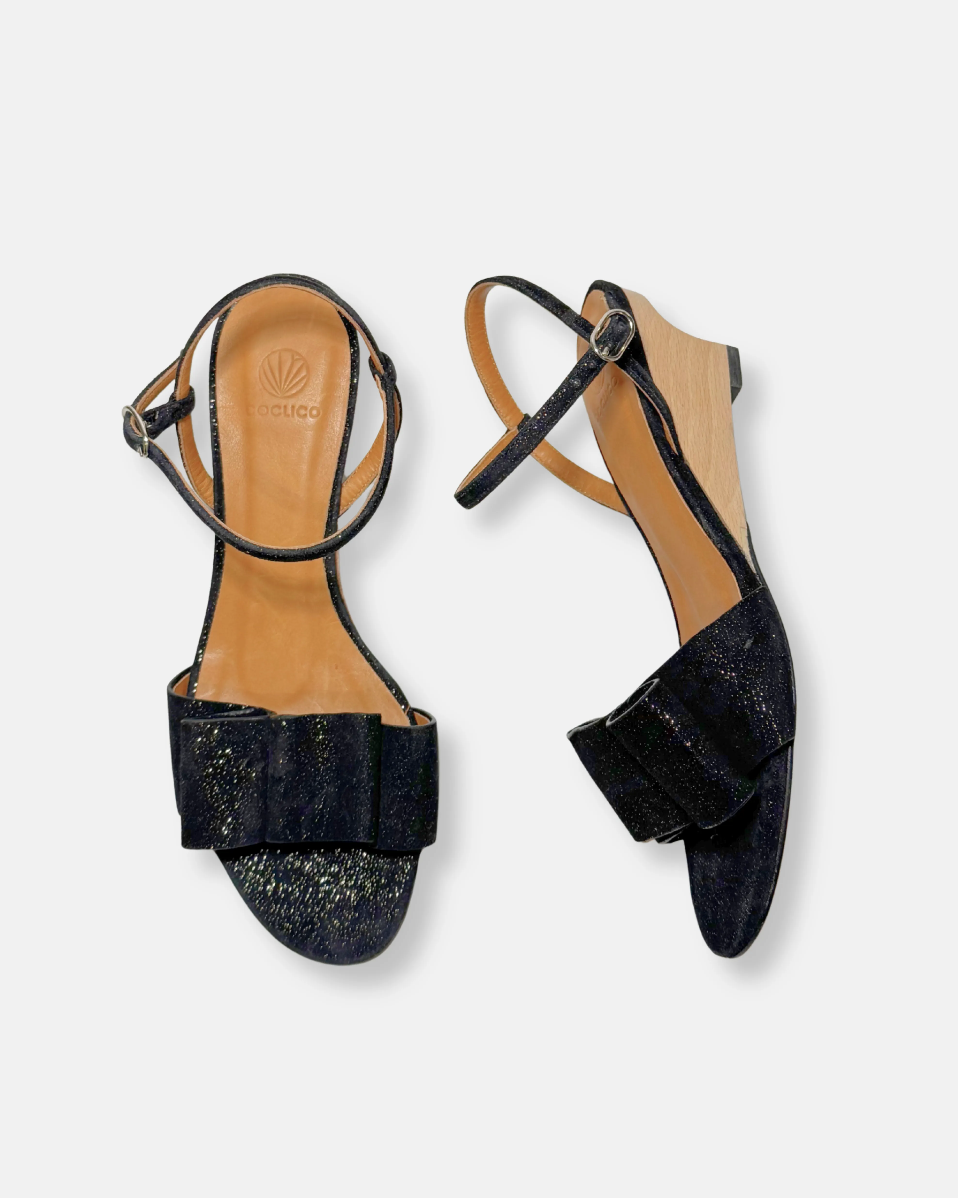 Archive Sale - Visor Wedge Sandal Stellar Black sold by COCLICO product image thumbnail 2