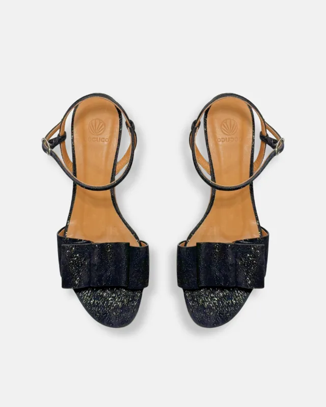 Archive Sale - Visor Wedge Sandal Stellar Black made by COCLICO