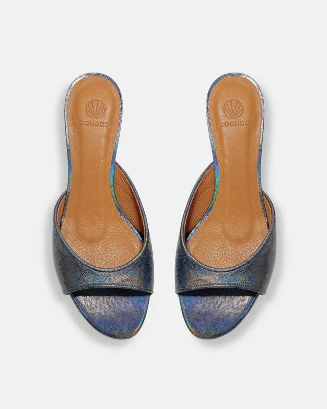 Archive Sale - Virga Wedge Sandal Carbon made by COCLICO