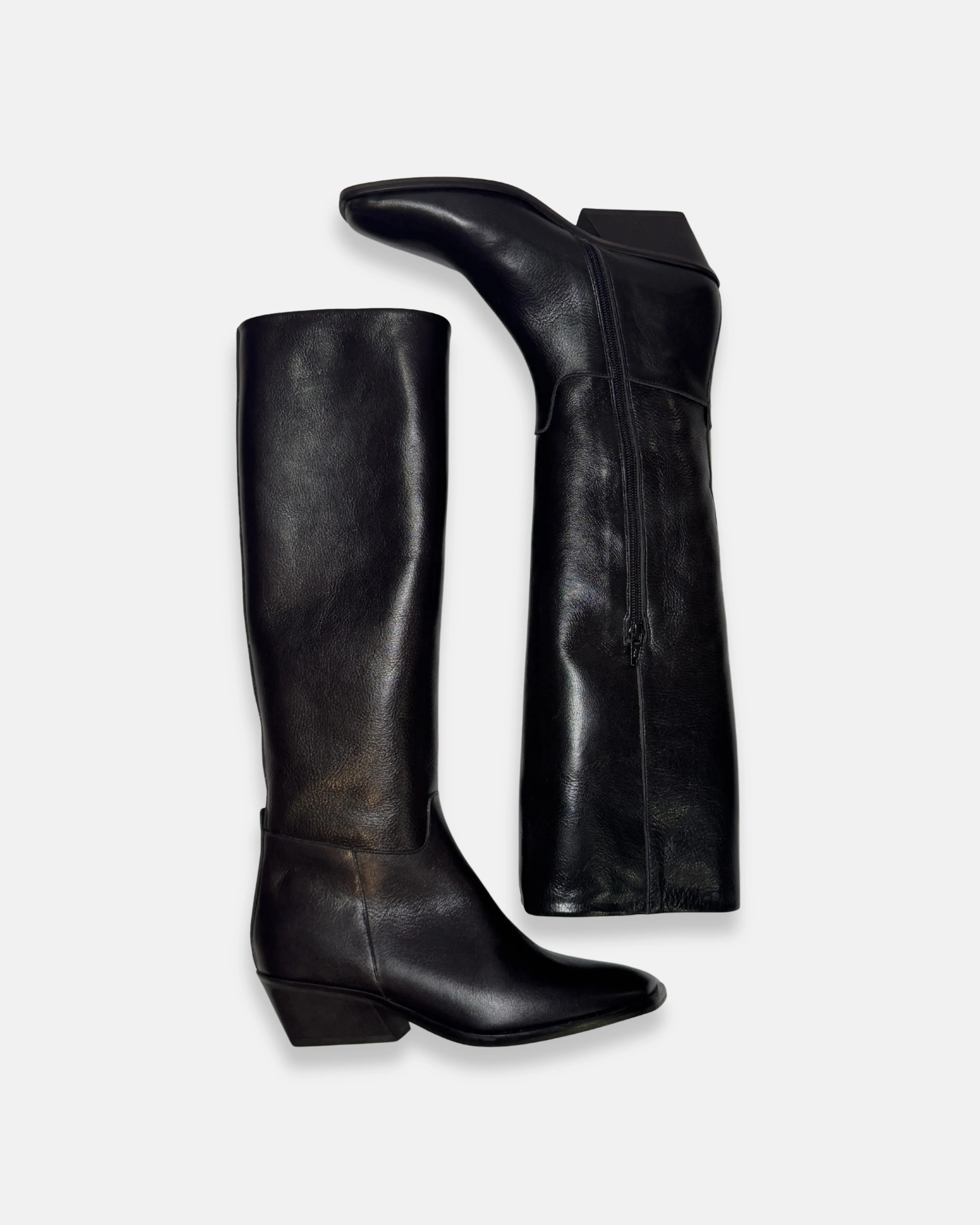 Archive Sale - Wisdom Tall Boot Black sold by COCLICO