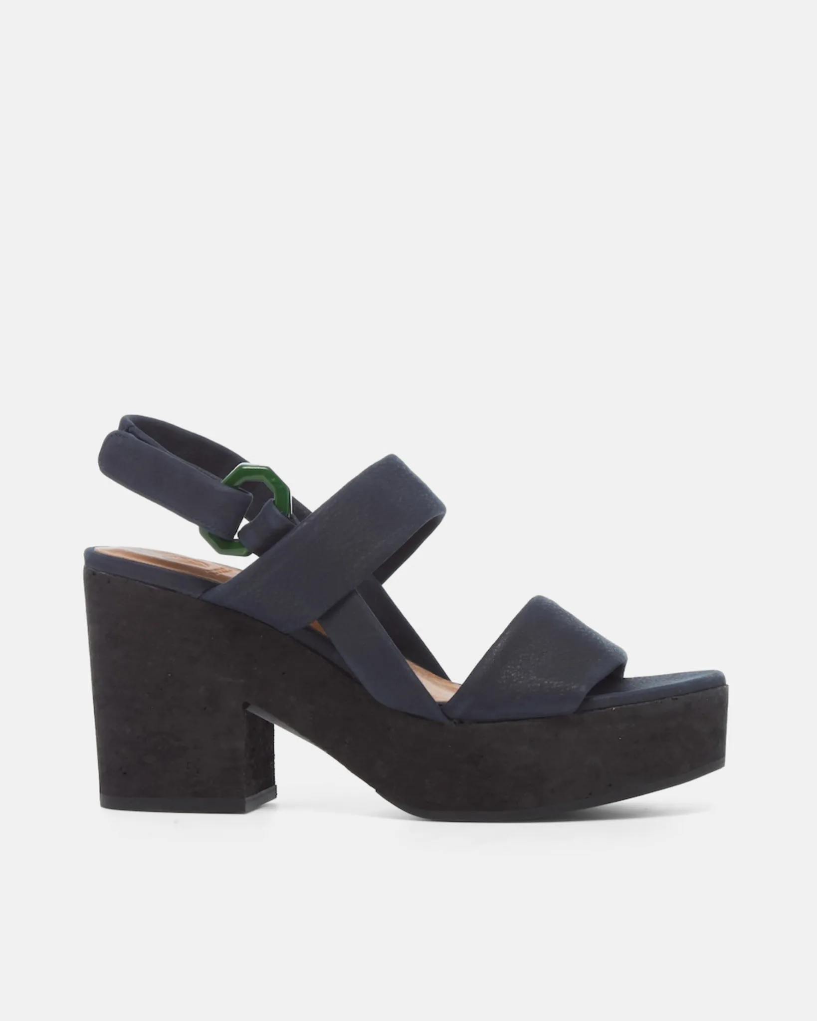 Archive Sale - Blondie Platform Sandal Navy sold by COCLICO