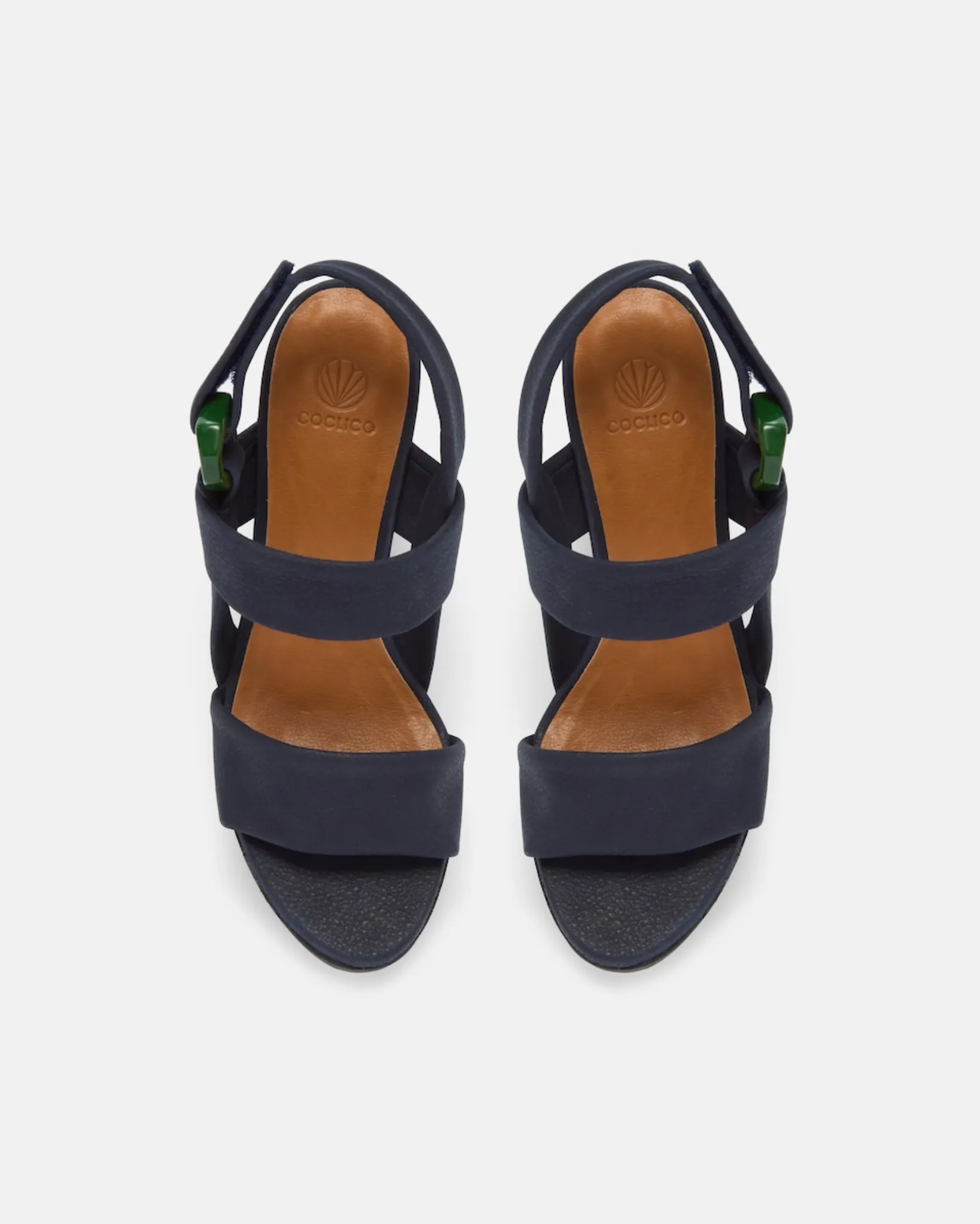 Archive Sale - Blondie Platform Sandal Navy sold by COCLICO product image thumbnail 3