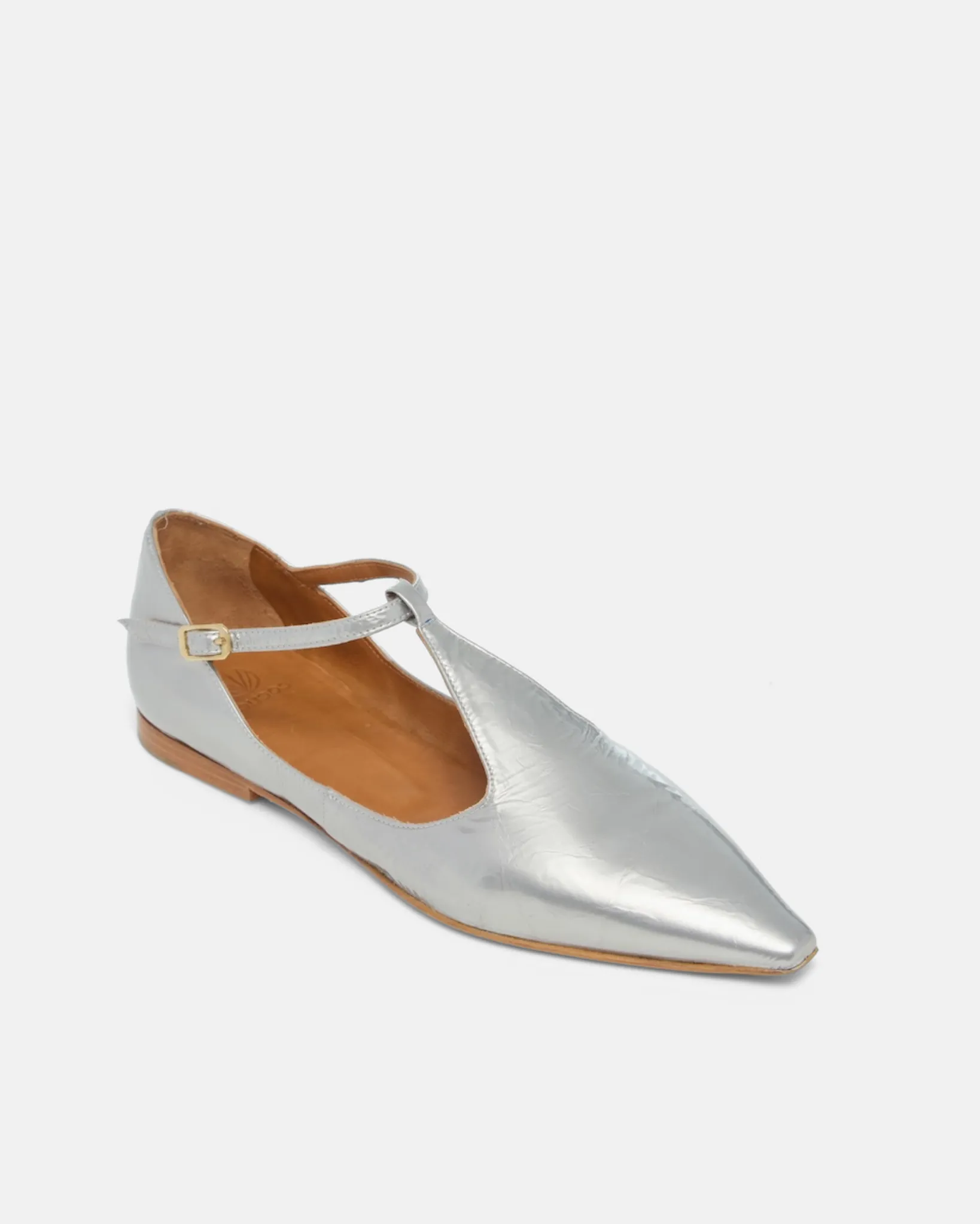 Archive Sale - Celeste T-Strap Flat Chateau Grey sold by COCLICO product image thumbnail 2