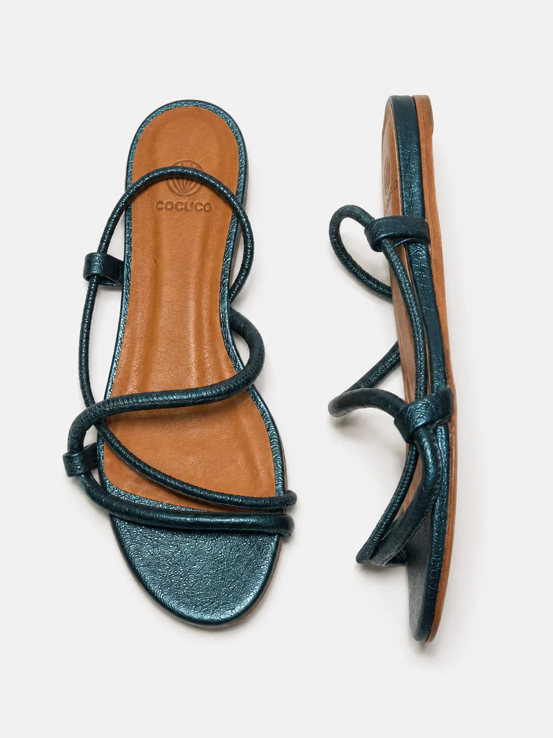 Archive Sale - ACDC 1.0 Sandal Metallic Lake sold by COCLICO