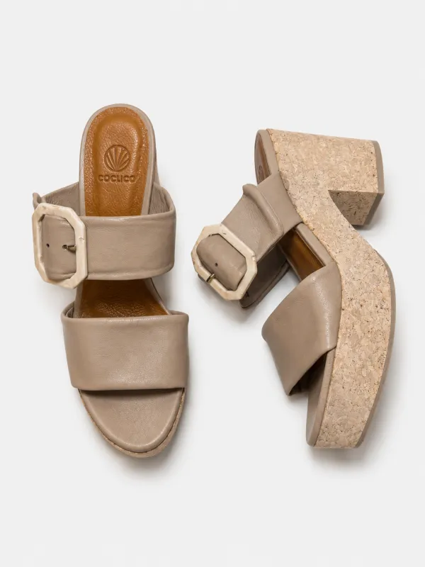 Archive Sale - Big Wedge Sandal Marmo made by COCLICO