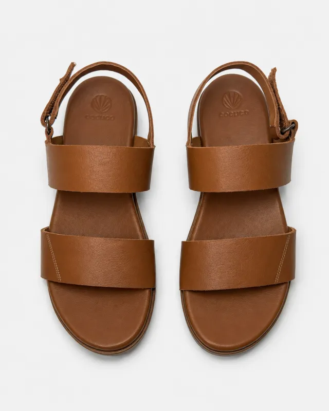 Archive Sale - Dude Wedge 1.0 Sandal Cuoio made by COCLICO