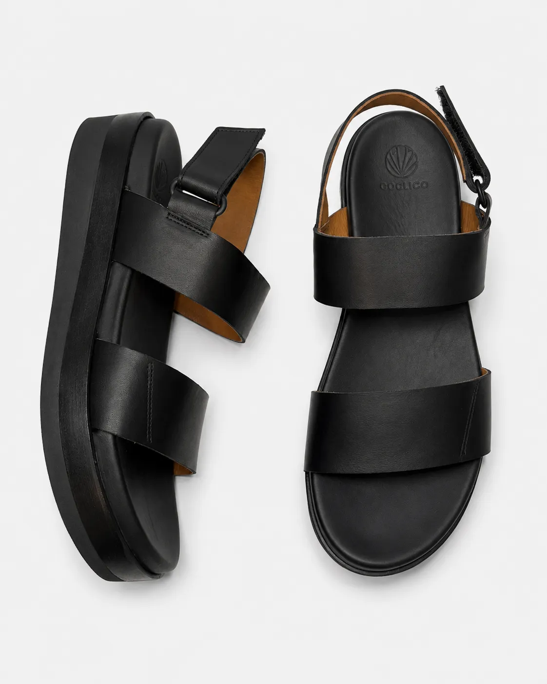 Archive Sale - Dude Wedge 1.0 Sandal Black sold by COCLICO product image thumbnail 2