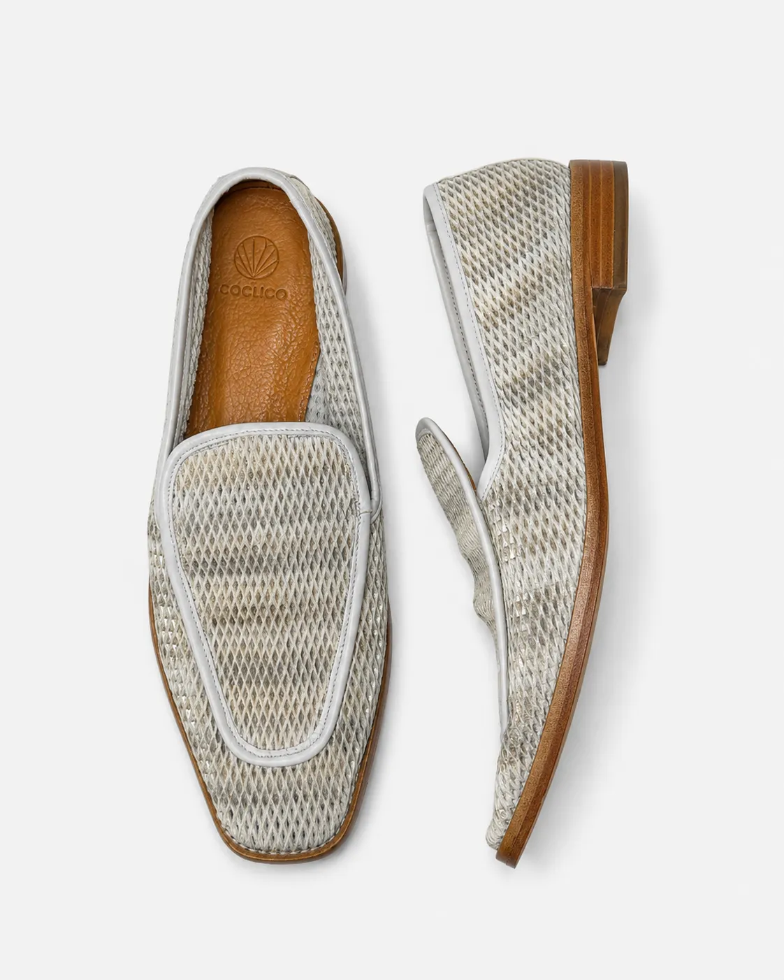Archive Sale - Heart Loafer Crystal Mesh sold by COCLICO product image thumbnail 2