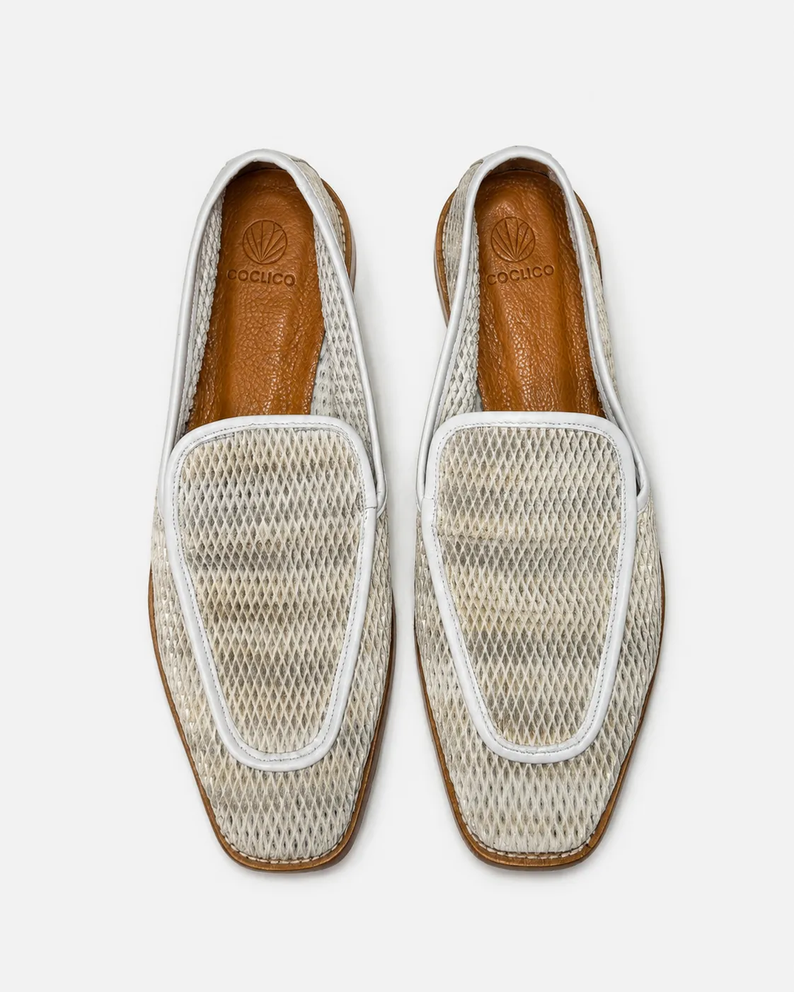 Archive Sale - Heart Loafer Crystal Mesh sold by COCLICO