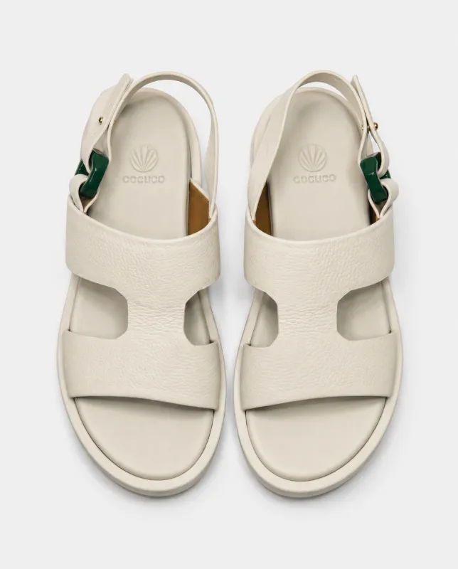 Archive Sale - Outkast Wedge Sandal Mozzarella made by COCLICO