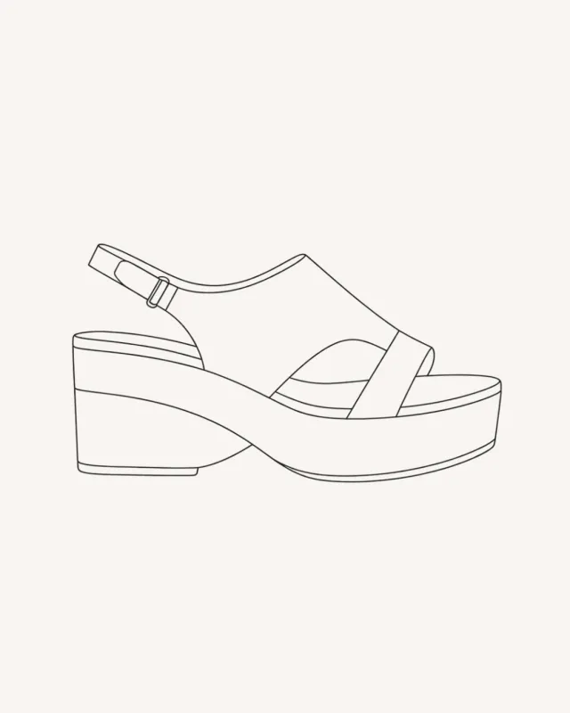 WHOLESALE Loren Platform Sandal made by COCLICO