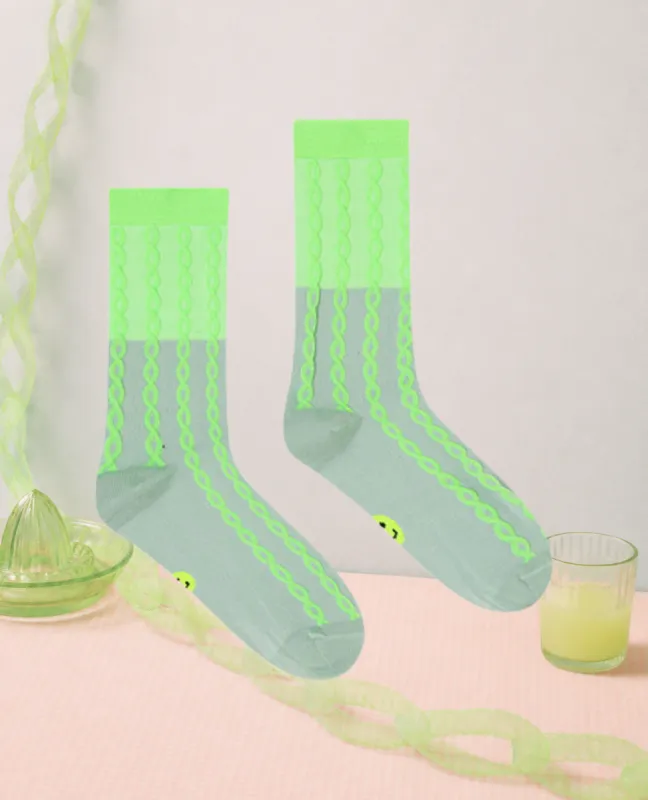 Dr. Bloom Plait Socks made by Dr. Bloom