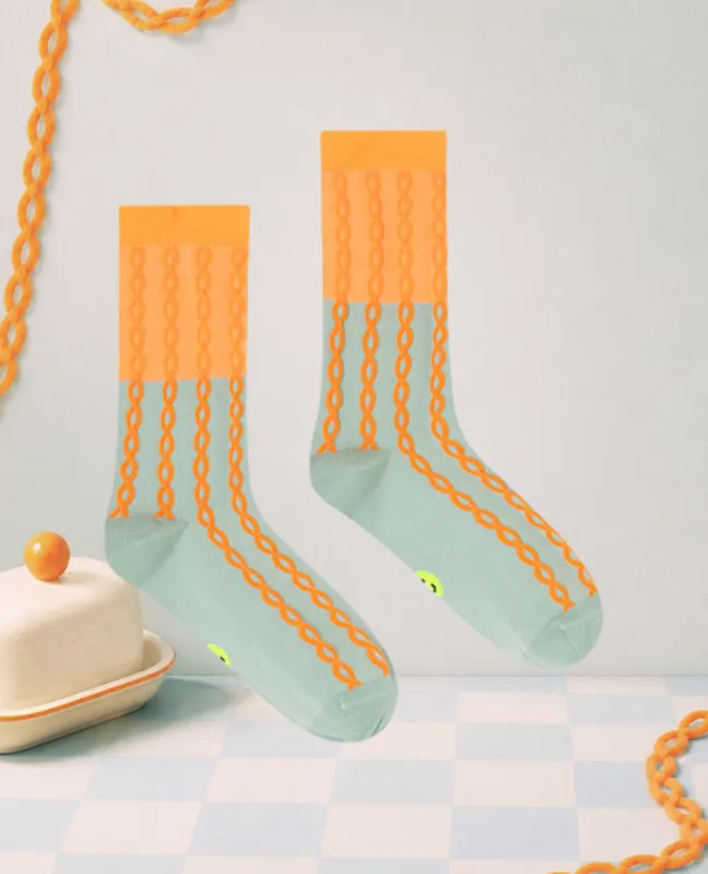 Dr. Bloom Plait Socks made by Dr. Bloom