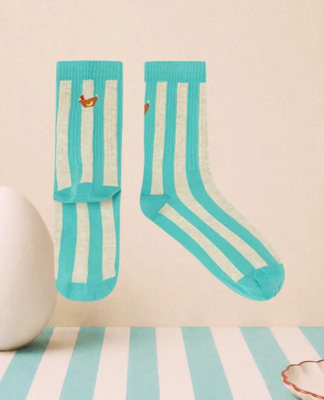 Dr. Bloom Hen Socks made by Dr. Bloom