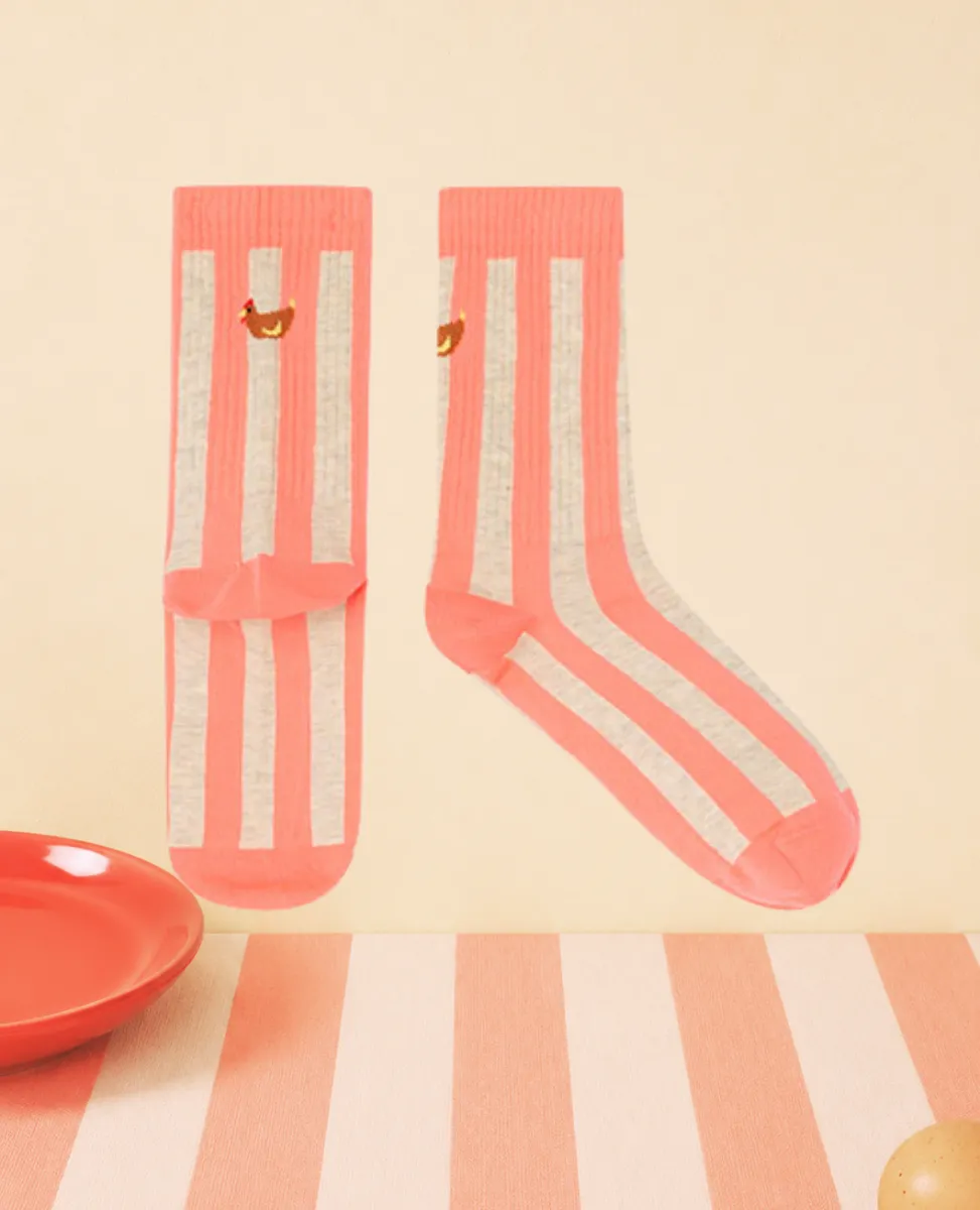 Dr. Bloom Hen Socks sold by COCLICO
