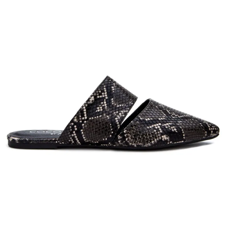 Nisa Flat Mule sold by Coconuts by Matisse
