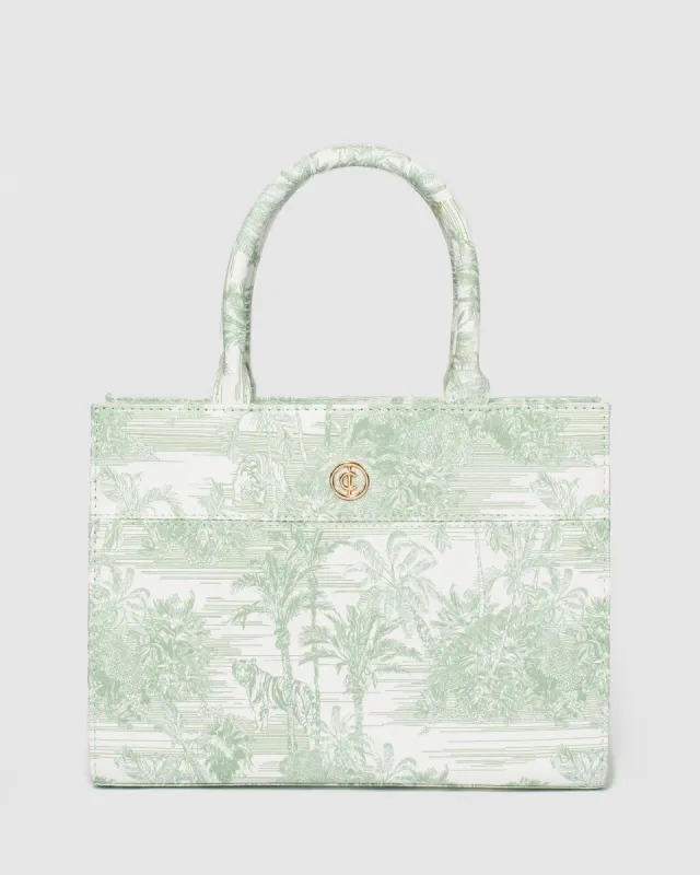 Print Stef Mini Tote Bag sold by Collete Hayman