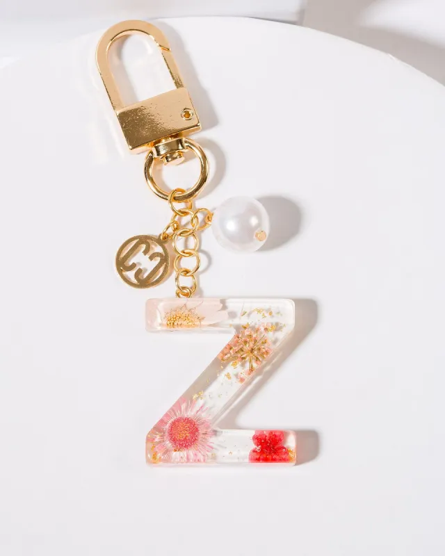 Z - Initial Bag Charm Pearl sold by Collete Hayman