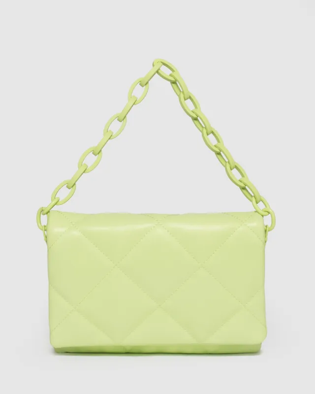 Green Nina Shoulder Bag sold by Collete Hayman