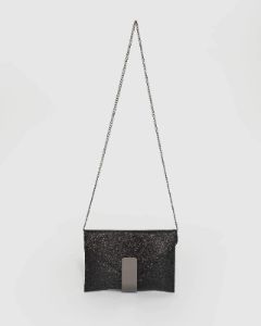 Black Viva Clutch Bag sold by Collete Hayman