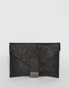 Black Viva Clutch Bag sold by Collete Hayman