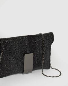Black Viva Clutch Bag sold by Collete Hayman