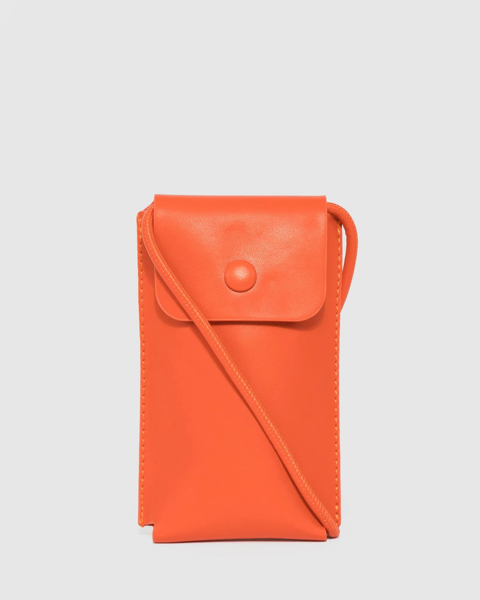 Orange Layla Phone Crossbody Bag sold by Collete Hayman