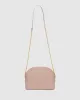 Taupe Raina Embossed Crossbody Bag sold by Collete Hayman