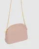 Taupe Raina Embossed Crossbody Bag sold by Collete Hayman