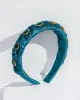 Green Twisted Fabric Headband sold by Collete Hayman