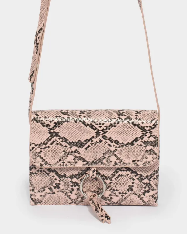Python Brooklyn Crossbody Bag sold by Collete Hayman