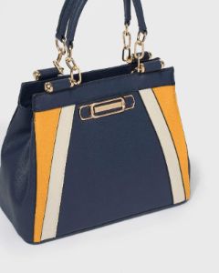 Multi Zoe Stripe Panel Tote Bag sold by Collete Hayman