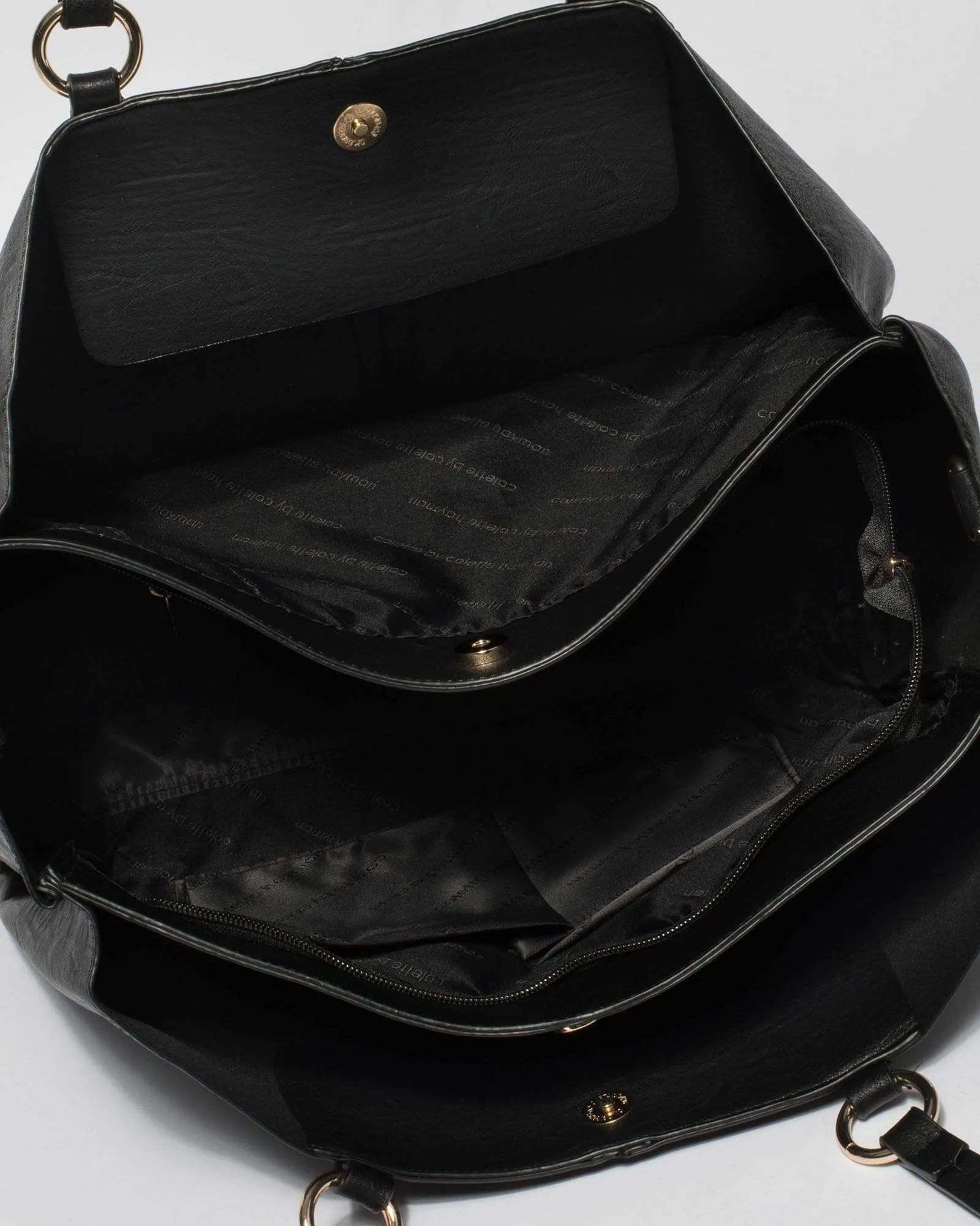 Black Stacey Ring Tote Bag sold by Collete Hayman product image thumbnail 5