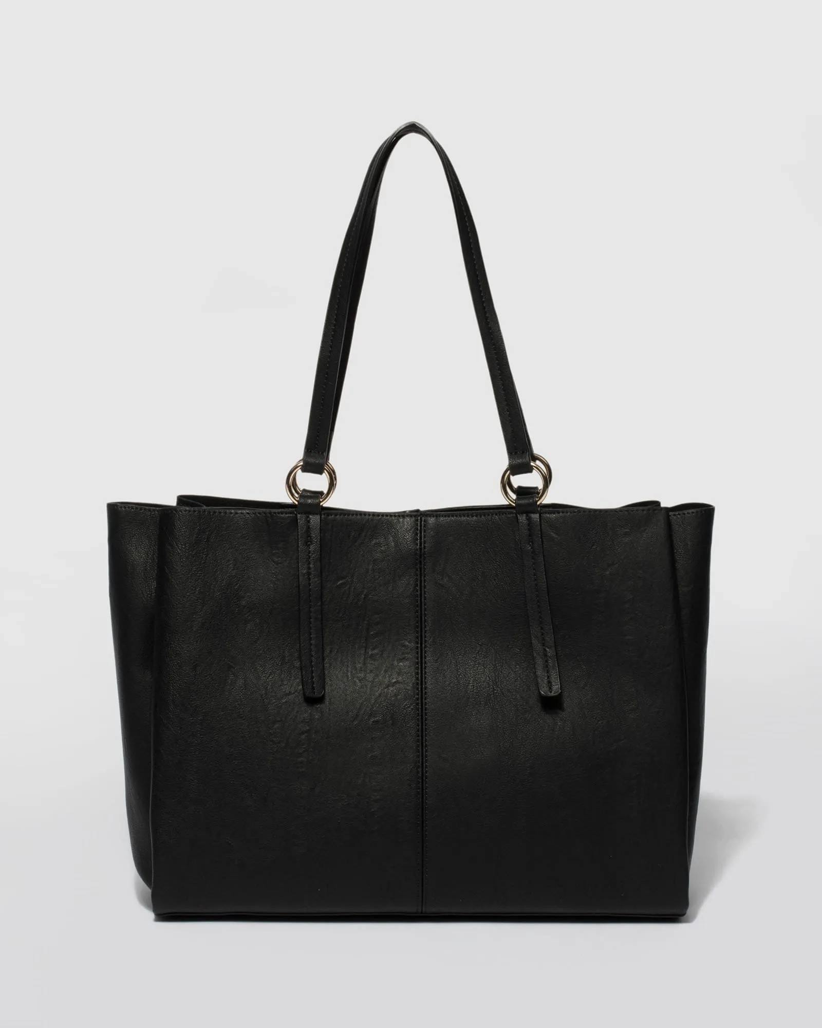 Black Stacey Ring Tote Bag sold by Collete Hayman product image thumbnail 3