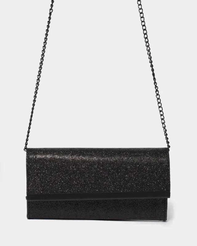 Black Gigi Clutch Bag sold by Collete Hayman