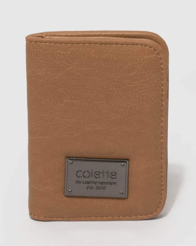 Caramel Est Credit Card Purse sold by Collete Hayman