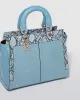Blue Jess Charm Tote Bag sold by Collete Hayman