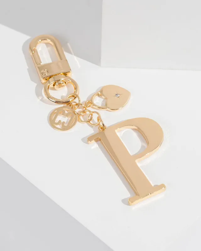 P - Initial Bag Charm Locket sold by Collete Hayman