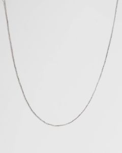 Silver 54cm Fine Box Chain Necklace sold by Collete Hayman