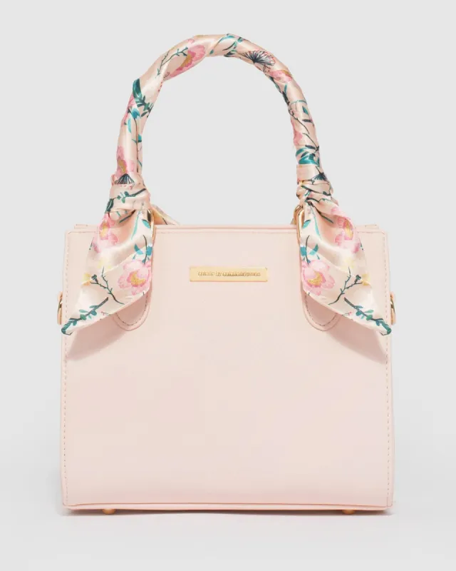 Pink Sia Scarf Mini Tote Bag sold by Collete Hayman