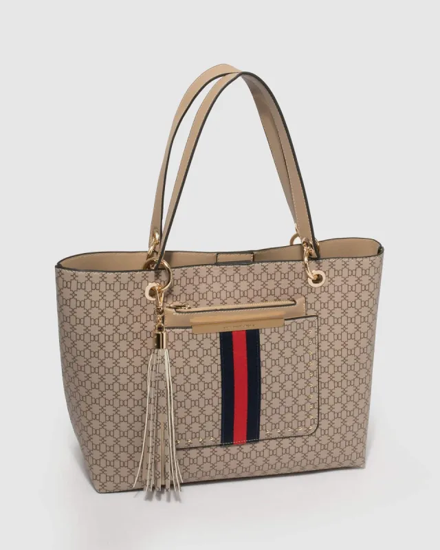 Monogram Tia Large Tote Bag sold by Collete Hayman