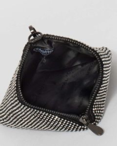 Black Crystal Triangle Drop Clutch Bag sold by Collete Hayman