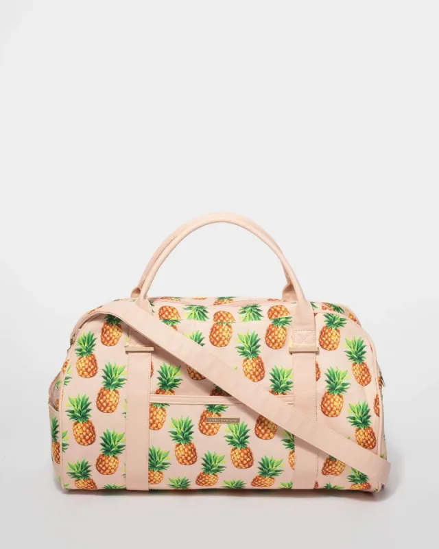 Pineapple Print  Workout Bag sold by Collete Hayman
