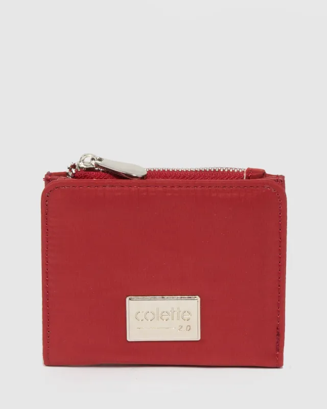 Red Han Mini Wallet sold by Collete Hayman