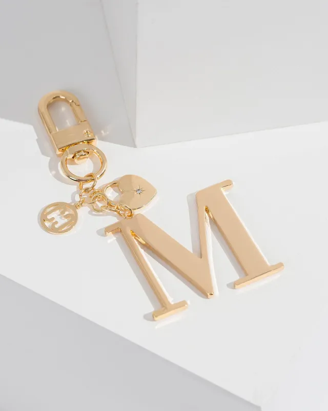 M - Initial Bag Charm Locket sold by Collete Hayman