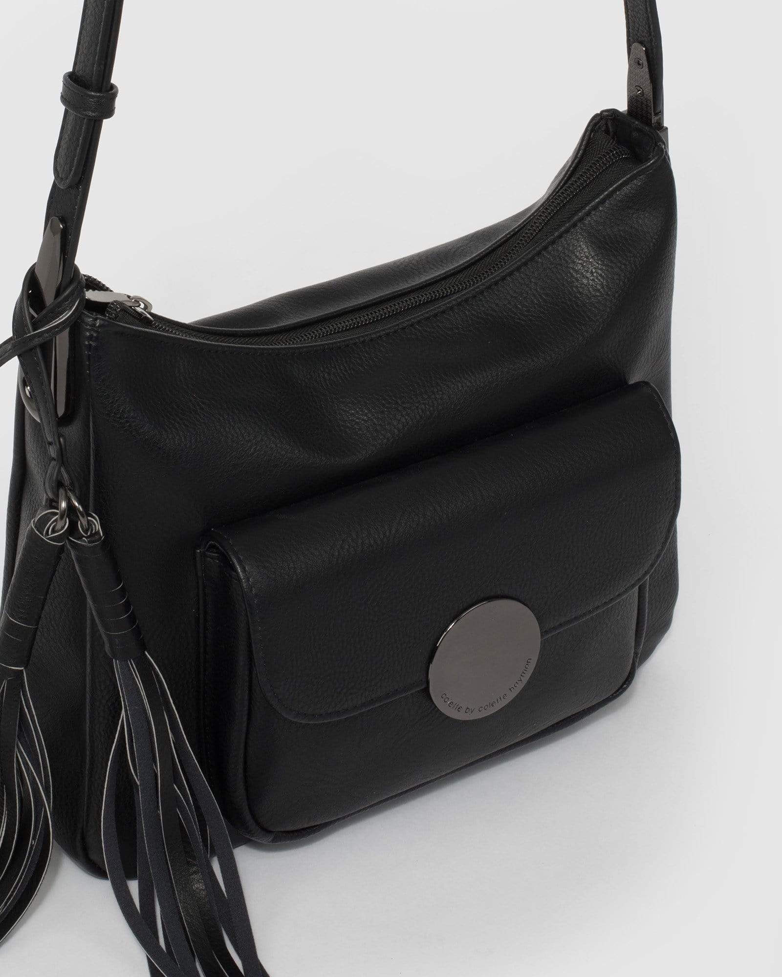 Black Hadley Cross Body Bag sold by Collete Hayman product image thumbnail 3