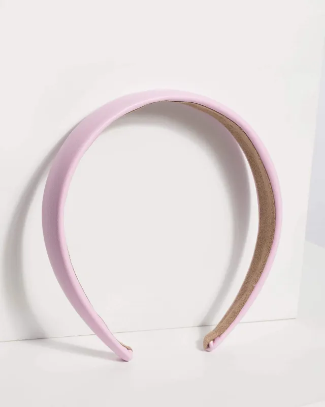 Pink Thin Plain Headband sold by Collete Hayman