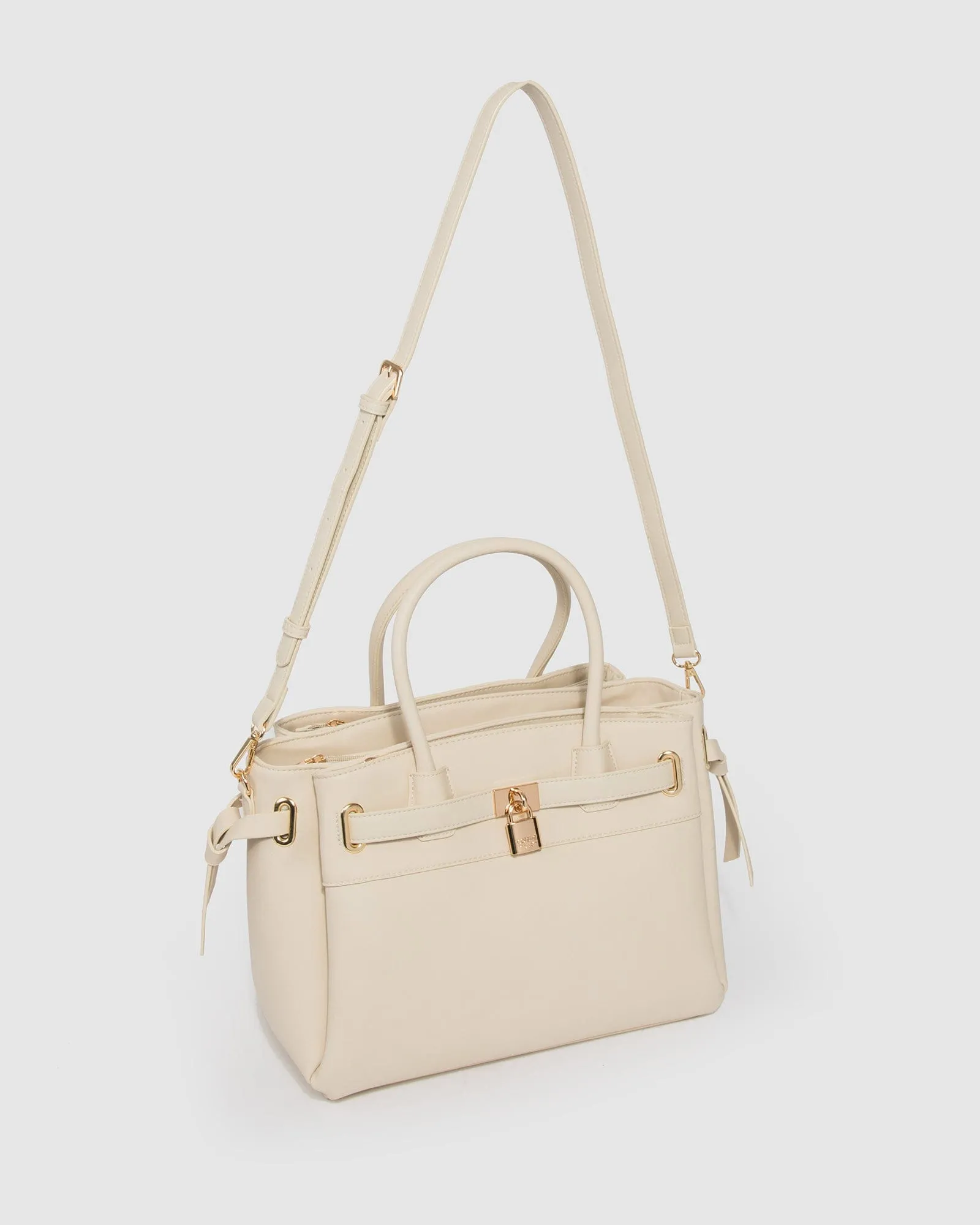 Ivory Elora Tie Tassel Tote Bag sold by Collete Hayman product image thumbnail 5