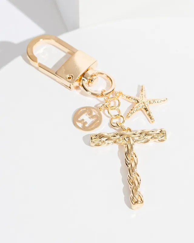 T - Gold Initial Bag Charm sold by Collete Hayman